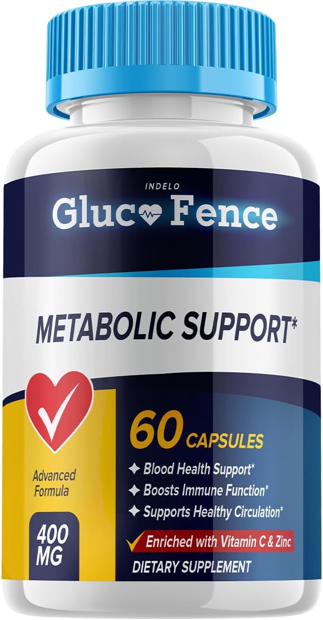 Gluco Fence Metabolic Support - Cápsulas para el Apoyo Metabólico (60 Cápsulas)