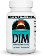 Source Naturals DIM, Diindolilmetano, 100 mg - 30 Comprimidos