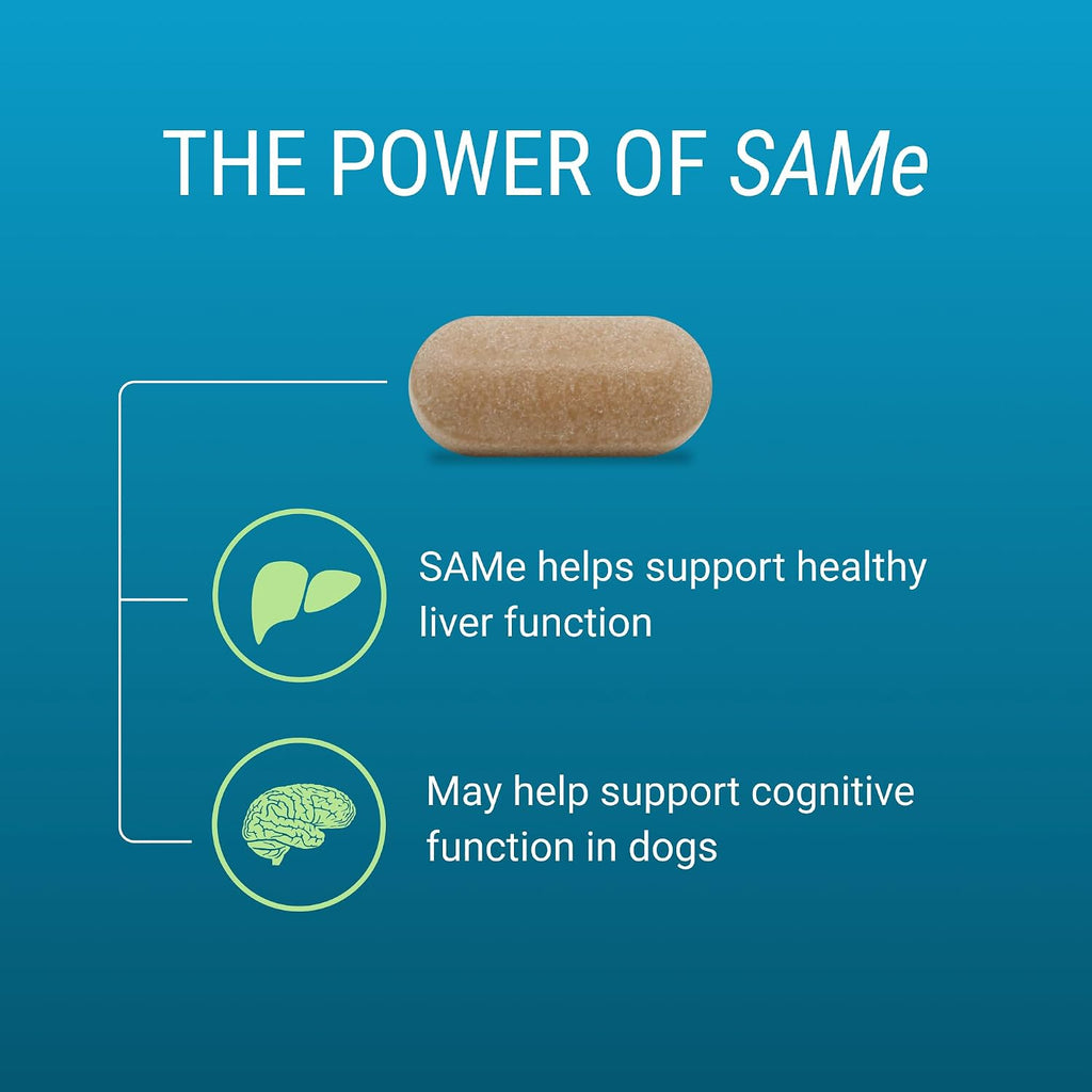 Denosyl for Medium Dogs - Supplement with S-adenosylmethionine (SAMe) - 30 Tablets