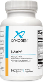 XYMOGEN B Activ - Complejo de Vitaminas B para el Metabolismo de Carbohidratos - 90 Cápsulas