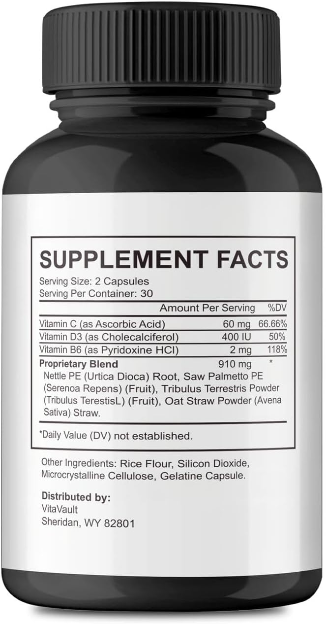 Vitavault M.E.N. Balance Pro Cápsulas - Apoyo Prostático y Energía (3 Envases)