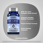 Piping Rock Bladder Control Capsules, 90 Capsules, Pumpkin Seed Extract, Maximum Strength Formula, Non-GMO, Gluten Free