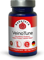 RaDoTech VeinoTune – Apoyo para la salud venosa con castaño de indias 300 mg y vitamina C, 60 comprimidos