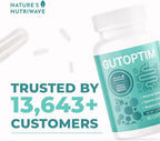 GutOptim – Cápsulas Prebióticas y Probióticas con Enzimas Digestivas, 60 Cápsulas