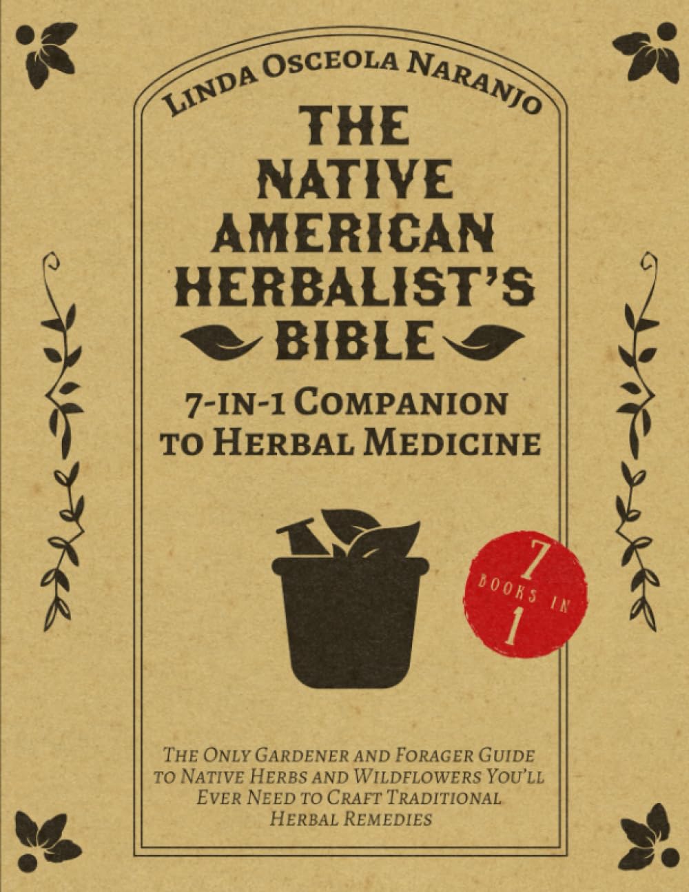 The Native American Herbalist’s Bible • 7-in-1 Companion to Herbal Medicine: The Only Gardener and Forager Guide to Native