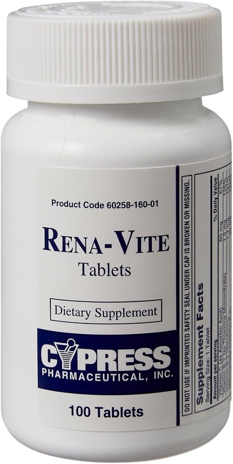 Rena-Vite Tablets, 100 comprimidos por frasco (3 frascos)