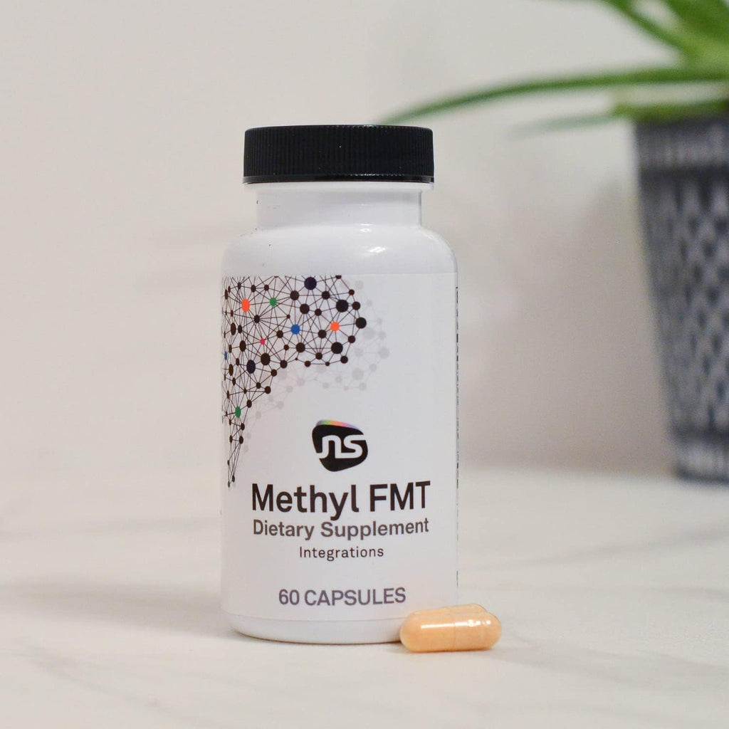 NeuroScience Methyl FMT - Complejo de Metilfolato con Vitaminas B, Magnesio y Zinc (60 Cápsulas)