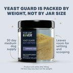 Four Leaf Rover Yeast Guard - Apoyo para la Piel y Orejas de Perros - Formulado por Veterinarios con Hierbas Orgánicas - 30 Días