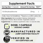 7,8-Dihydroxyflavone 25mg Cápsulas (120 Unidades) - Nootropics Depot