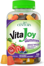 21st Century Vitajoy Multivitamínico en Gominolas, Sabores Fruta, 120 Gominolas