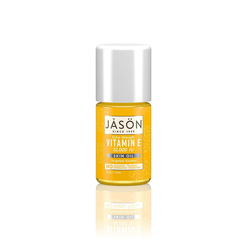 JASON Aceite de Vitamina E Extra Fuerte 32.000 UI - 1.1 oz (Pack de 2)