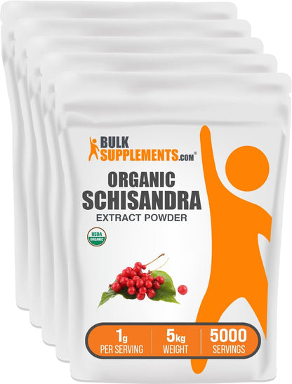 Polvo de extracto orgánico de Schisandra - Suplemento herbal - 100 g – Image 7