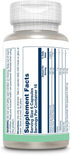 SOLARAY Lipotropic 1000 Plus Complex, 100 Cápsulas