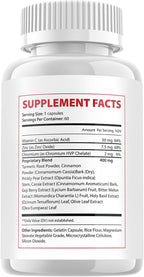 Glyco Vantage Cápsulas - Suplemento Avanzado de Fórmula Natural, 5 Pack (300 Cápsulas)