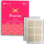 Focus Patch | Parches Resistentes al Agua a Base de Plantas (30 Parches)