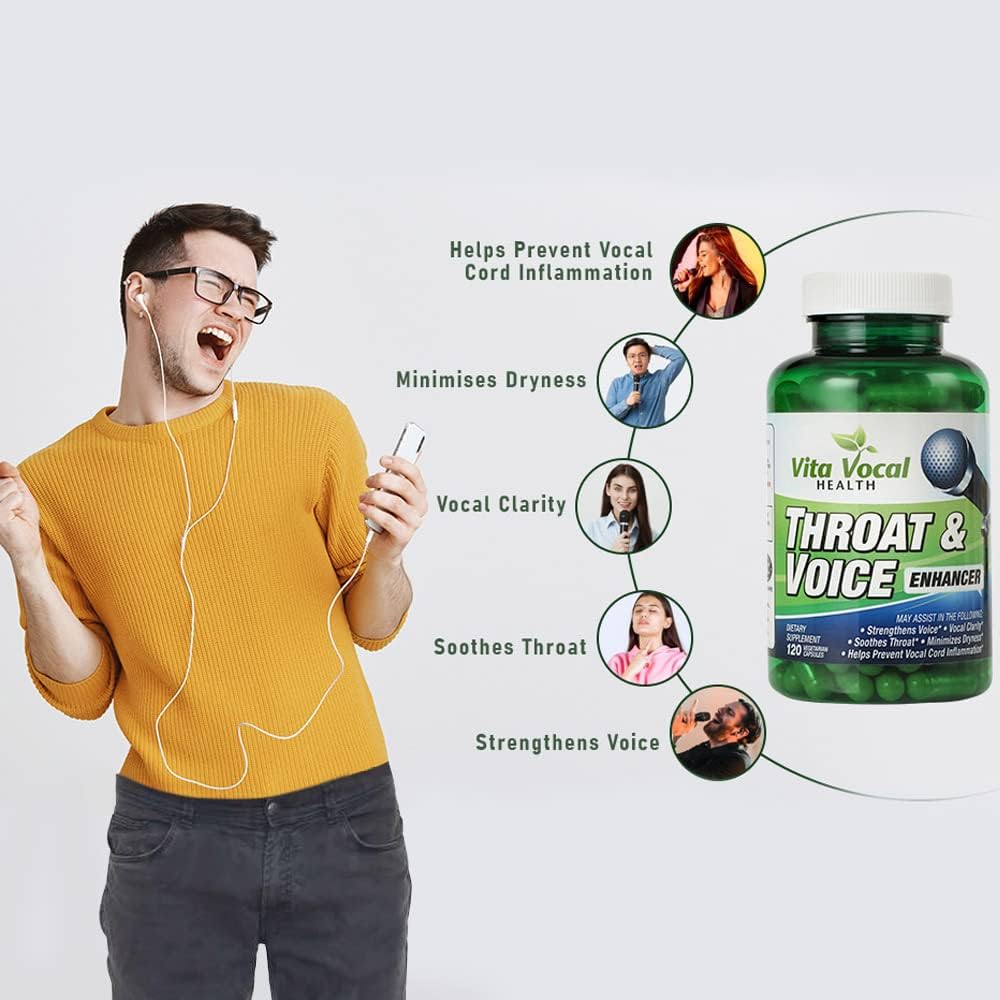 VitaVocal Throat & Voice Enhancer – Complemento para la Voz