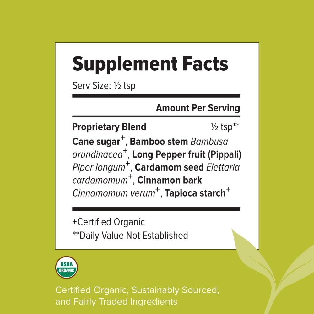 Banyan Botanicals Sitopaladi Powder - 85 g - Organic Ayurvedic Formula