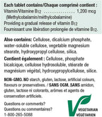 Jamieson Vitamina B12 1200 mcg, Liberación Prolongada, 200 Comprimidos