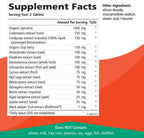 Energy Plus by Pure Essence - Suplemento de Energía Herbal Sin Cafeína - 120 Comprimidos