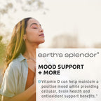 Earth's Splendor Vitamina D 2000 UI – 75 Comprimidos