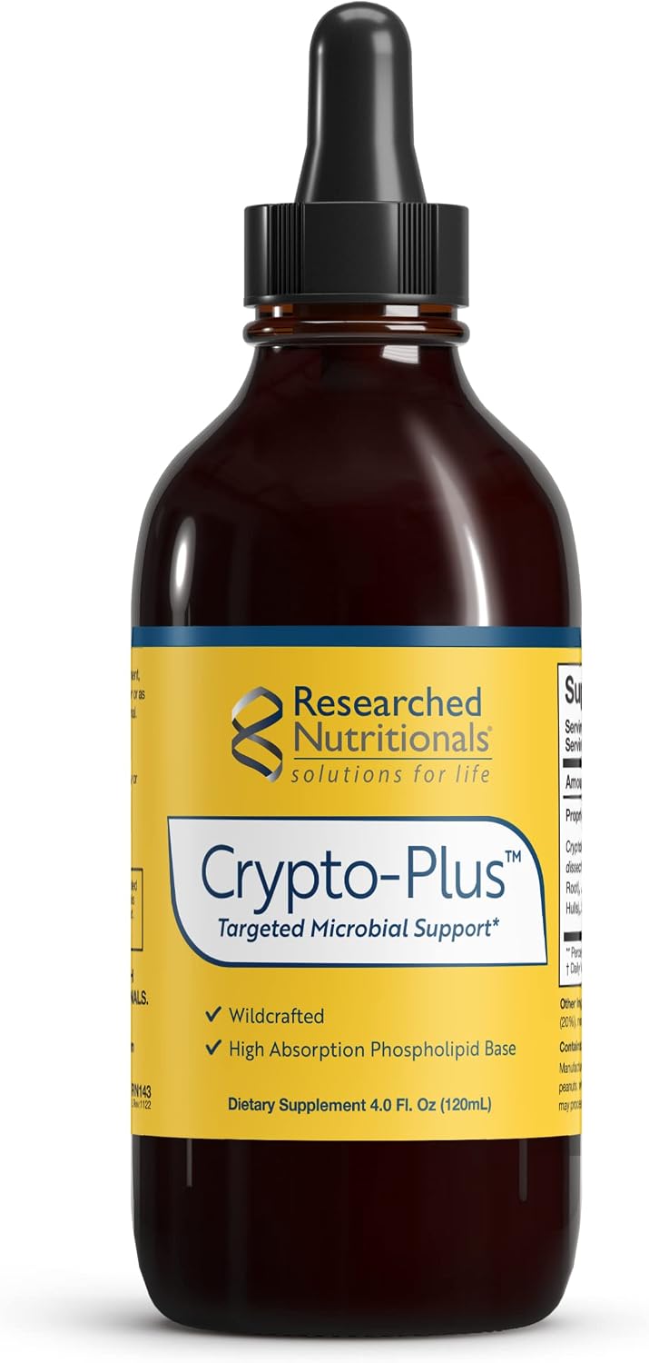Researched Nutritionals Crypto-Plus - Microbial and Immune Support, 118 ml