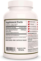 Extracto de Castaño de Indias con Aescin 20% - 1000mg, 60 Cápsulas Veganas