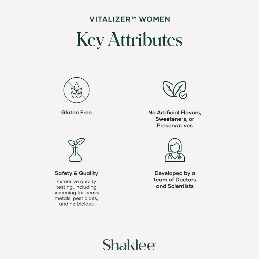 Shaklee Vitalizer Women - Multivitamínico Prenatal/Postnatal con Omega-3 y Probióticos - 30 Tiras Vita-Strip