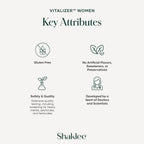 Shaklee Vitalizer Women - Multivitamínico Prenatal/Postnatal con Omega-3 y Probióticos - 30 Tiras Vita-Strip