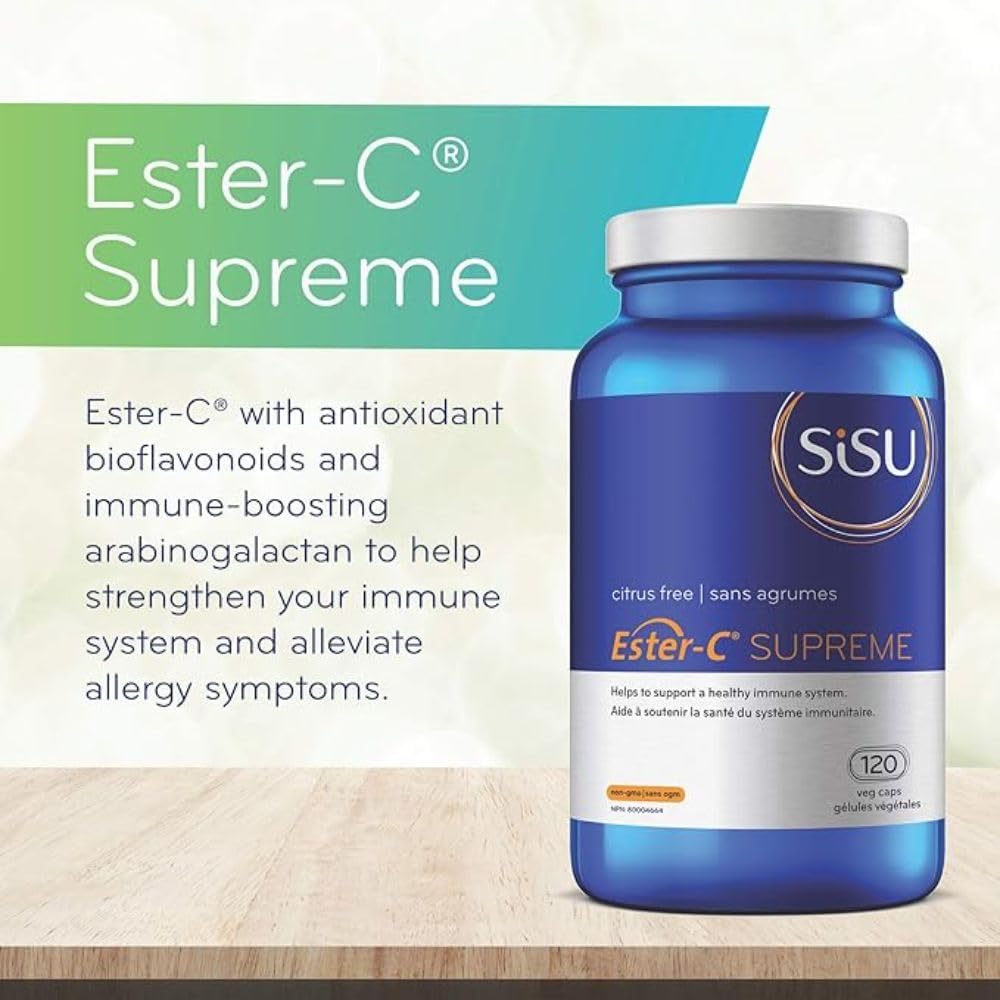 SISU Ester-C Supreme - 120 Cápsulas