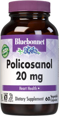 Bluebonnet Policosanol 20 mg, 60 Cápsulas Vegetales