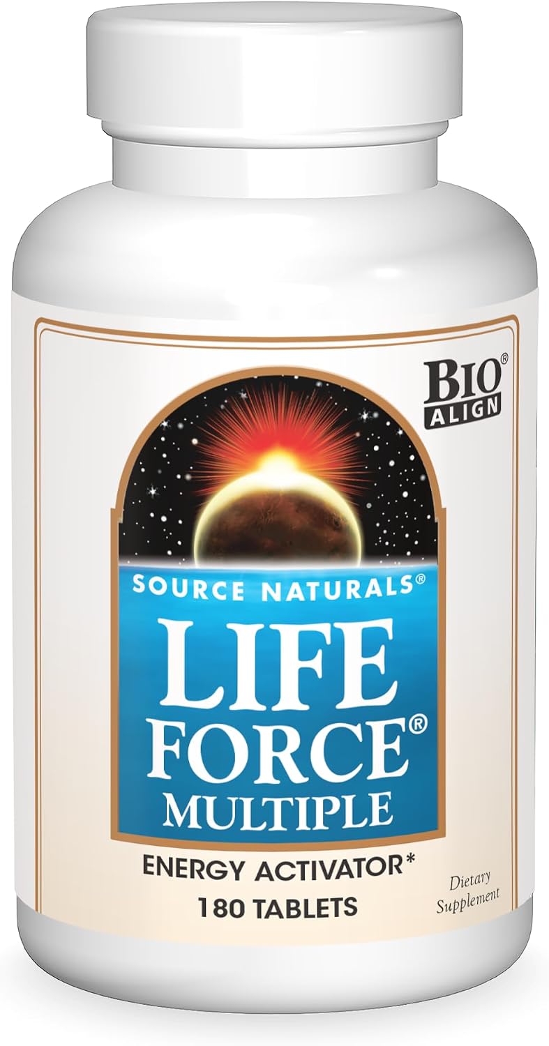 Source Naturals Life Force Multiple Multivitamínico de Alta Potencia - 120 Comprimidos