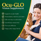 Ocu-GLO Suplemento Visual para Perros Medianos a Grandes (45 comprimidos)