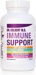 Dr. Colbert MD Immune Support - Apoyo Inmunológico con Vitamina D3, Zinc, Vitamina B, Vitamina C y Saúco, 90 Cápsulas