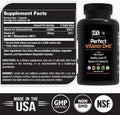 HFL Perfect Vitamin D&K - Vitamina D3 y K2 (MenaQ7® MK-7) - 3 Meses