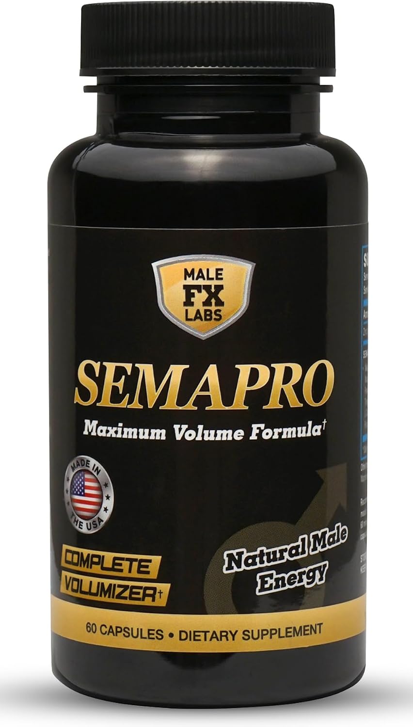 Semapro Extreme Volumizador de Semen y Energía Masculina - 60 Cápsulas