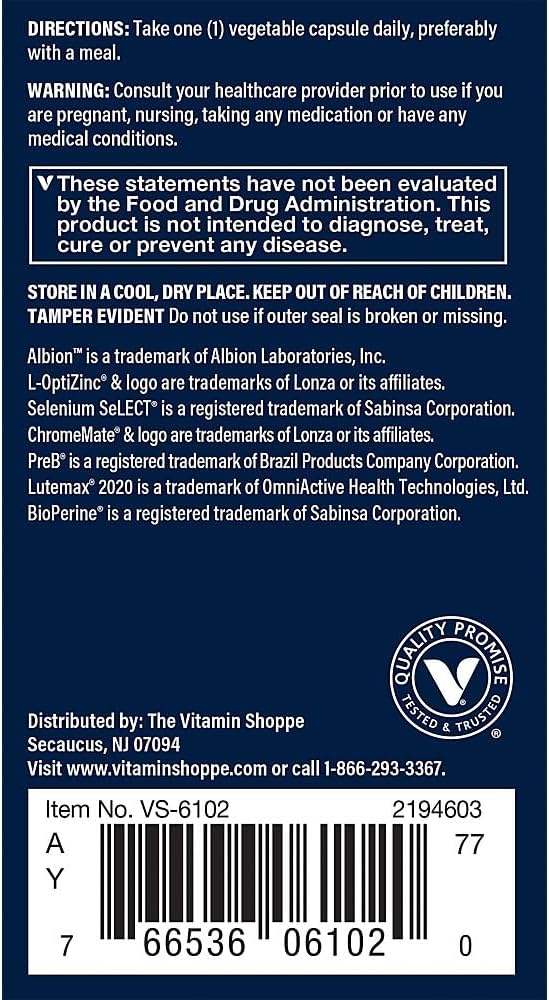 Vthrive Bioactive Multivitamínico para Hombres - Dosis Única Diaria (60 Cápsulas Vegetales)