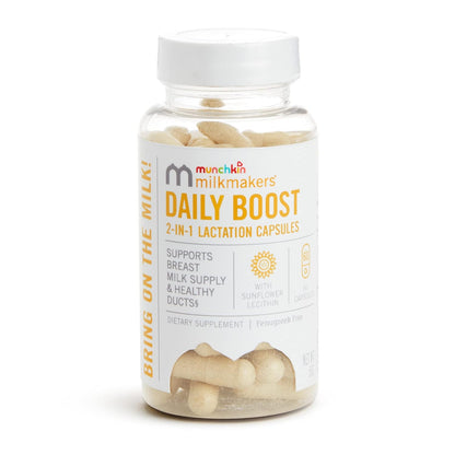 Munchkin® Milkmakers® Daily Boost 2 en 1 – Hinojo (Foeniculum vulgare) : tradicionalmente utilizado para apoyar la – Image 1