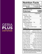 Geriaplus High Protein Nutrition Shake para Mayores, Vainilla, 1000g