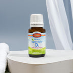 Carlson - Baby's Plant-Based Super Daily D3, Gotas de vitamina D3 vegetal para bebés, 400 UI (10 mcg) por gota, 90 gotas