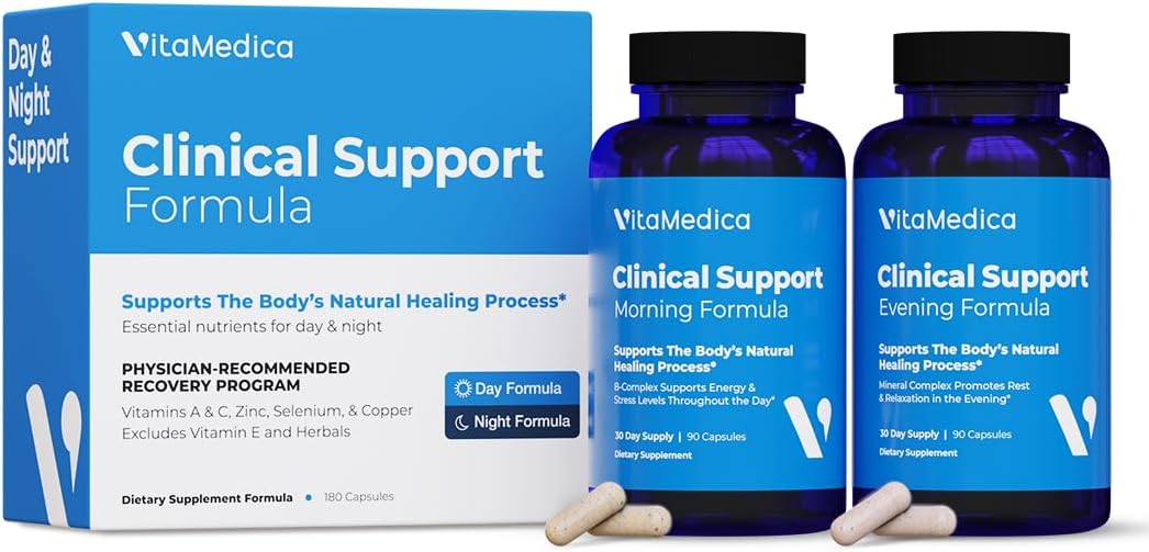 VitaMedica Clinical Support Formula – Multivitamin Supplement for Pre- and Post-Surgery Wound Healing and Recovery Support