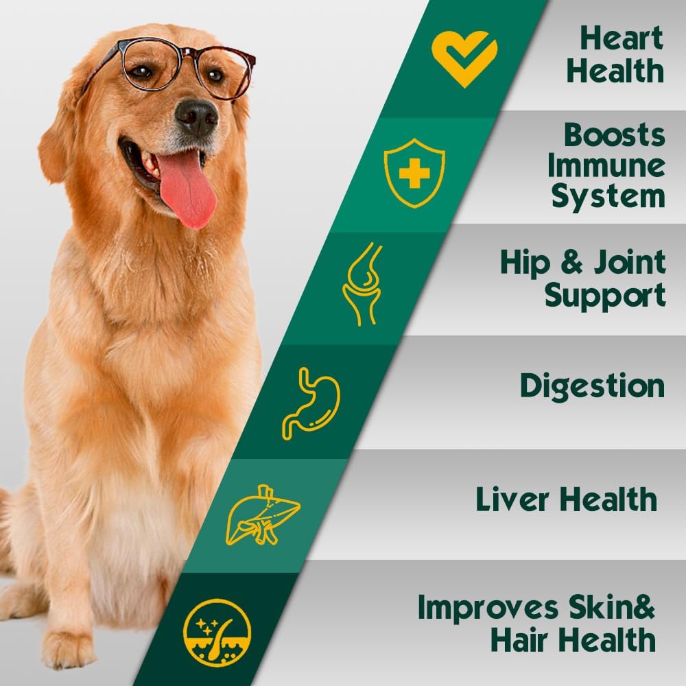 PetriMins 23-in-1 Multivitamínico para Perros con Glucosamina y Omega-3 – 90 Golosinas Sabor Pollo
