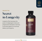 Quicksilver Scientific Longevity Elite — Tónico liposomal de adaptógenos y pregnenolona (100 ml)