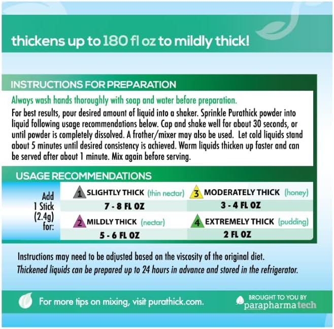 Espesante Natural para Líquidos - 30 Sobres Individuales