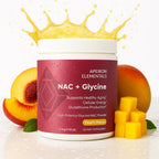 Apeiron Elementals NAC + Glycine Powder - 2500mg - Producción de Glutatión, Apoyo Inmunológico y Energía Celular