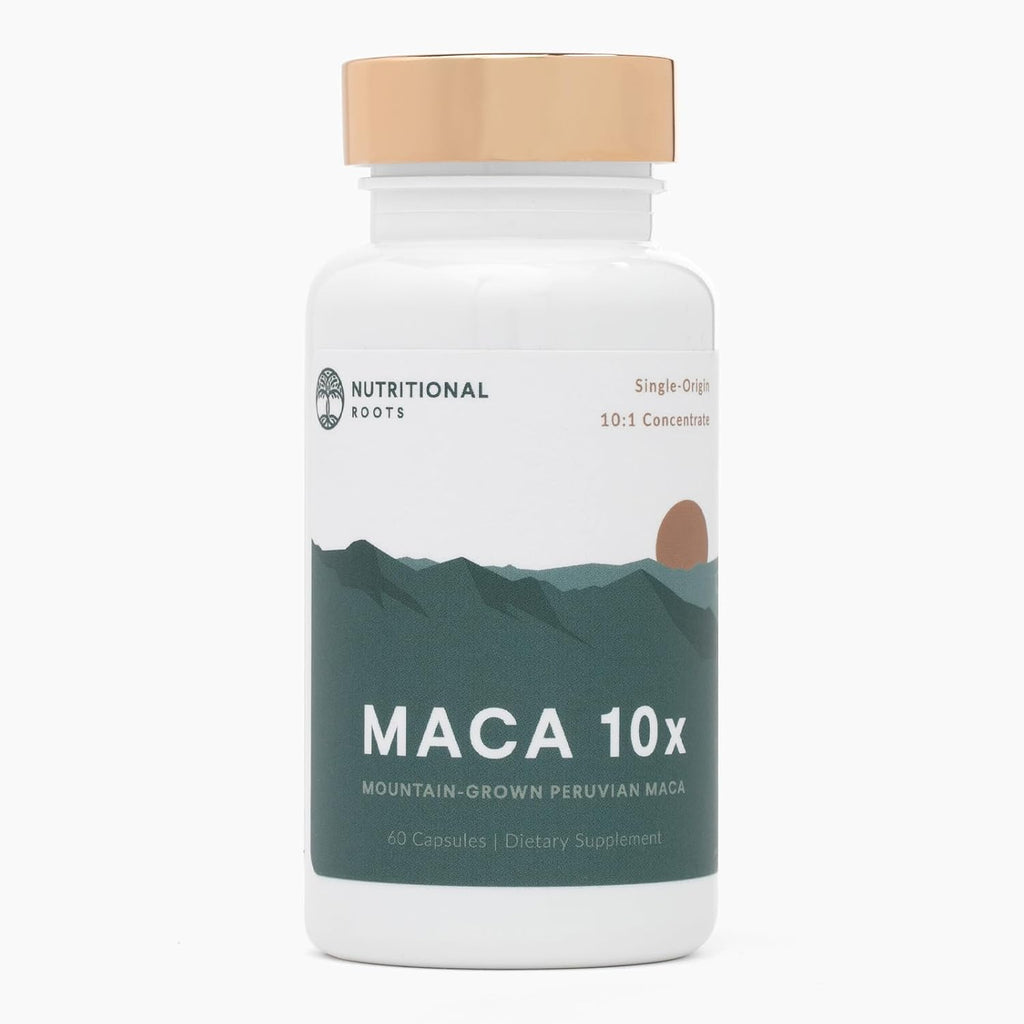 Extracto de Maca Peruana Orgánica 10:1 - 60 Cápsulas Gelatinizadas