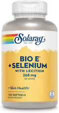 Solaray Bio E con Selenio - 400 UI, 120 Cápsulas Blandas