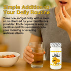Nu-Health Super III Natural Bee Propolis, Vitamin C Zinc, 200 Softgels