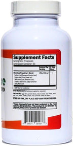 Microfase Fórmula Herbal Premium - Limpieza Intestinal para Humanos y Mascotas - 120 Cápsulas