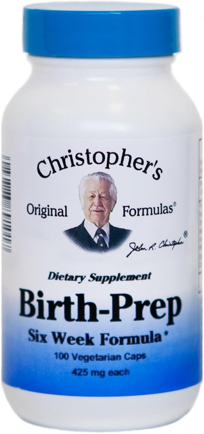 Birth-Prep Capsules de Christopher's Original Formulas - 100 Cápsulas
