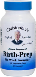 Birth-Prep Capsules de Christopher's Original Formulas - 100 Cápsulas